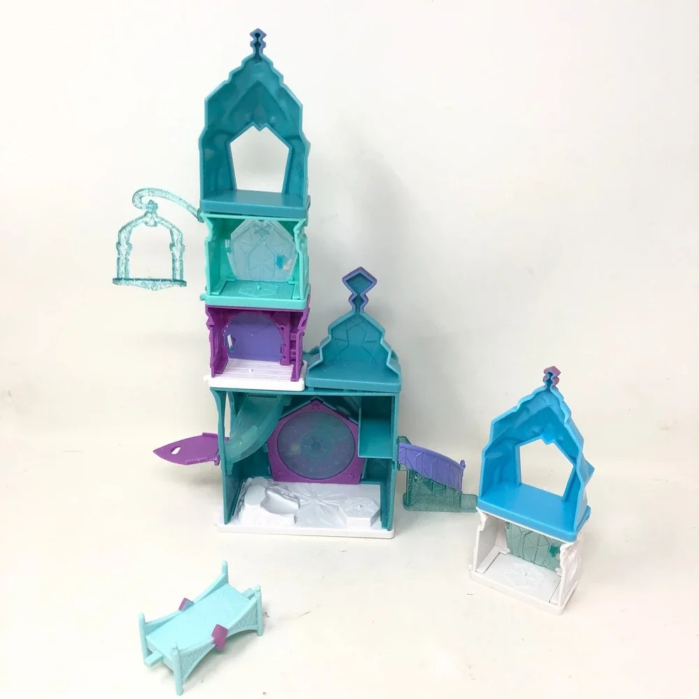 Disney Doorables Playset Lot Frozen Tangled Mickey Mouse Little Mermaid Houses